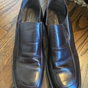 Brown Banana Republic loafers